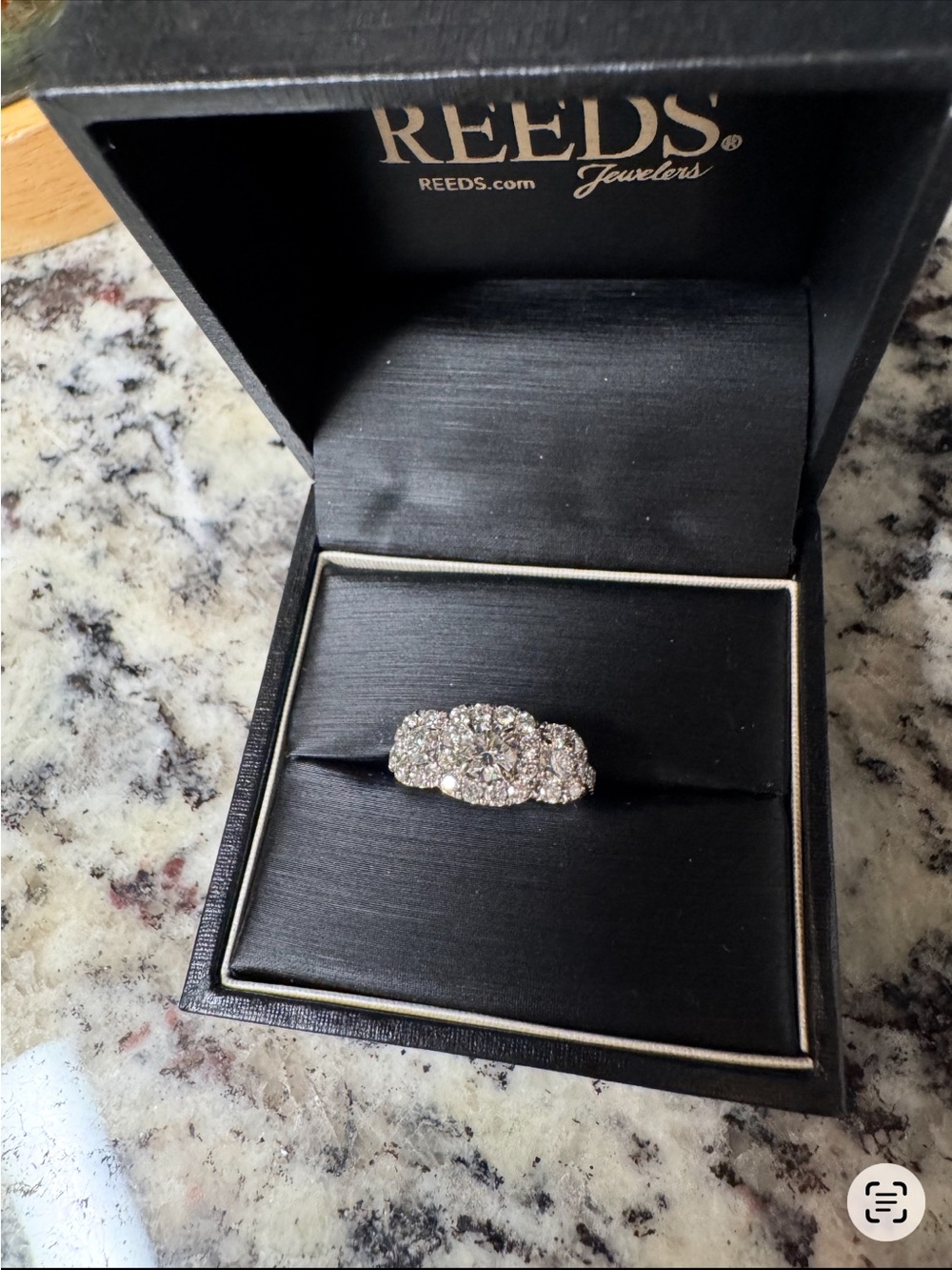 Reed’s Natural Diamond Engagement Ring
